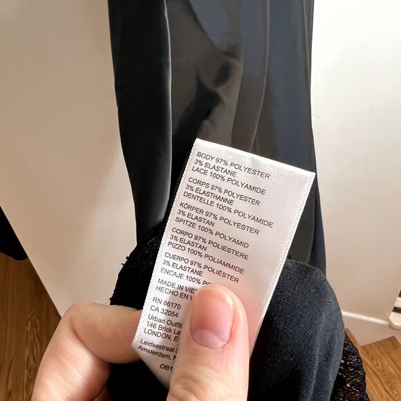 Urban Outfitters Black Lace Dress - Picture 7 of 7